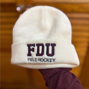 FDUFH Cream Beanie